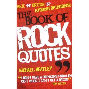 Michael Heatley - GEBRAUCHT The Book of Rock Quotes - Preis vom 04.06.2023 05:08:58 h