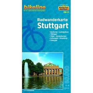 bikeline - GEBRAUCHT Stuttgart (RW-S1) Backnang, Ludwigsburg, Tübingen, Filder, Neckarbecken, Schurwald, Stromberg, Zabergäu, 1:60.000, wetter- und reißfest, GPS-tauglich mit UTM-Netz - Preis vom 24.04.2024 05:05:17 h