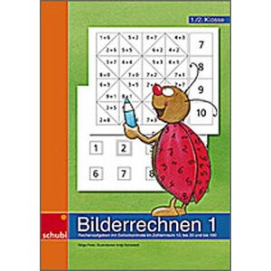 Helga Peter - GEBRAUCHT Bilderrechnen 1: Rechenaufgaben mit Selbstkontrolle im Zahlenraum bis10, bis 20 und bis 100 - Kopiervorlagen - Preis vom 24.04.2024 05:05:17 h