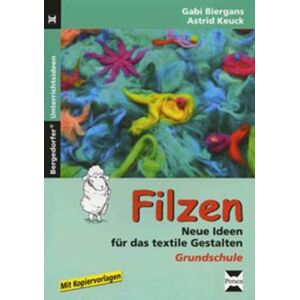 Gabi Biergans - GEBRAUCHT Filzen: Neue Ideen für das textile Gestalten - Preis vom 24.04.2024 05:05:17 h