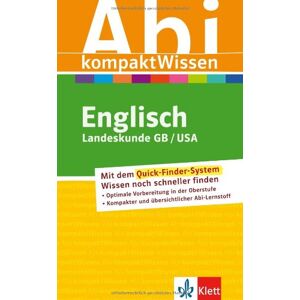 Sarah Nowotny - GEBRAUCHT Abitur kompakt Wissen Englisch. Landeskunde GB/USA - Preis vom 09.05.2024 04:53:29 h