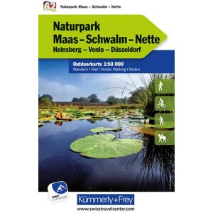 Hallwag Kümmerly+Frey AG - GEBRAUCHT Naturpark Maas - Schwalm - Nette Nr. 62 Outdoorkarte Deutschland 1:50 000: Heinsberg, Venlo, Düsseldorf, water resistant, free Download mit HKF Outdoor App (Kümmerly+Frey Outdoorkarten Deutschland) - Preis vom 08.05.20