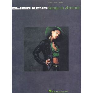 Various - GEBRAUCHT Alicia Keys Songs In A Minor Piano Vocal Guitar Book (Pvg) - Preis vom 28.04.2024 04:54:08 h