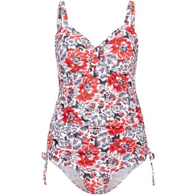 wedolina Komfort-Badeanzug „Tankini“ S rot weiss wedolina Komfort-Badeanzug „Tankini“ S rot weiss