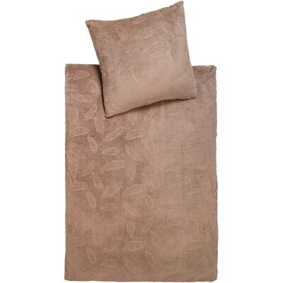 viva domo Deluxe-Bettwäsche „Cashmerelike“, 2-teilig, 135x200 cm beige viva domo Deluxe-Bettwäsche „Cashmerelike“, 2-teilig, 135x200 cm beige