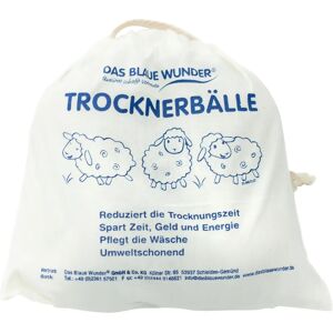 DAS BLAUE WUNDER Trocknerbälle, 4 Stück weiss