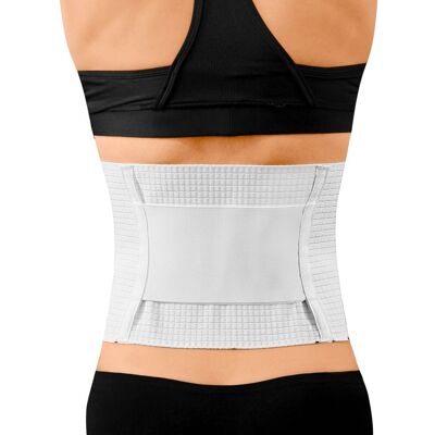 HYDAS® Bauch- und Rückenstützgürtel "stark" weiss HYDAS® Bauch- und Rückenstützgürtel "stark" weiss