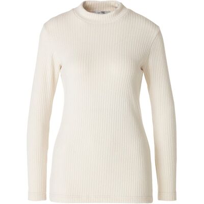 MODERNE HAUSFRAU Damen-Pullover, gerippt L beige MODERNE HAUSFRAU Damen-Pullover, gerippt L beige