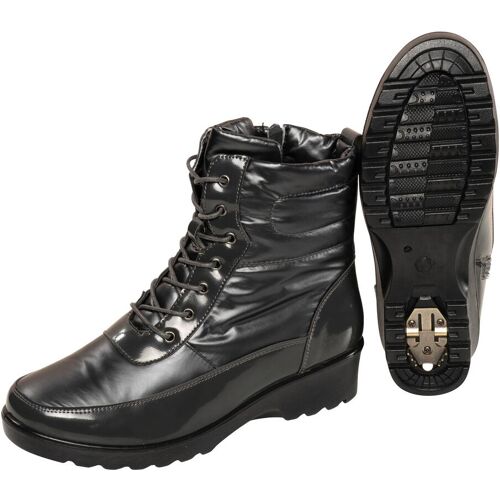 wonderwalk Winterstiefelette mit Spikes "Stefanie" 38 schwarz