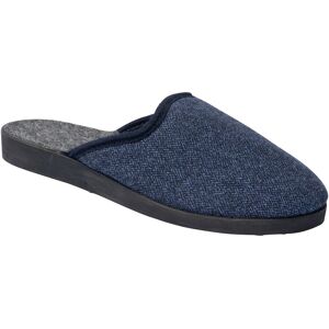MODERNE HAUSFRAU Herren Pantolette "Klassik" 44 blau MODERNE HAUSFRAU Herren Pantolette "Klassik" 44 blau