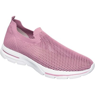 wonderwalk Damen-Flexi-Sneaker "Leonie" 41 rosa wonderwalk Damen-Flexi-Sneaker "Leonie" 41 rosa
