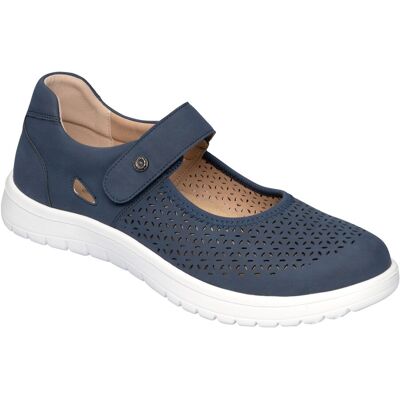 wonderwalk Bequem-Ballerina „Federleicht“ 37 blau wonderwalk Bequem-Ballerina „Federleicht“ 37 blau