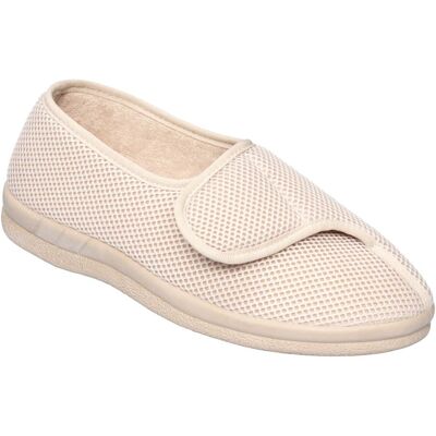 wonderwalk Home Bequem-Klettschuh H-Weite „Birgit“ 39 beige wonderwalk Home Bequem-Klettschuh H-Weite „Birgit“ 39 beige