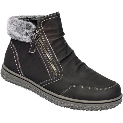 wonderwalk Kuschel-Stiefelette „Carmen“ 37 schwarz wonderwalk Kuschel-Stiefelette „Carmen“ 37 schwarz