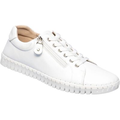 wonderwalk Bequem-Sneaker mit Leder „Miriam“ 41 weiss wonderwalk Bequem-Sneaker mit Leder „Miriam“ 41 weiss