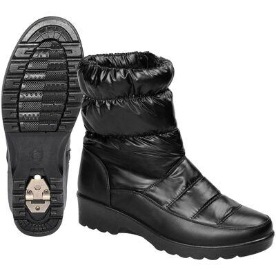 wonderwalk Winterstiefel mit Spikes „Kuschel“ 37 schwarz wonderwalk Winterstiefel mit Spikes „Kuschel“ 37 schwarz