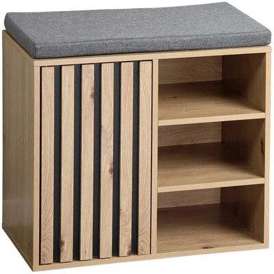 Kesper Schuhschrank mit Sitzkissen natur Kesper Schuhschrank mit Sitzkissen natur