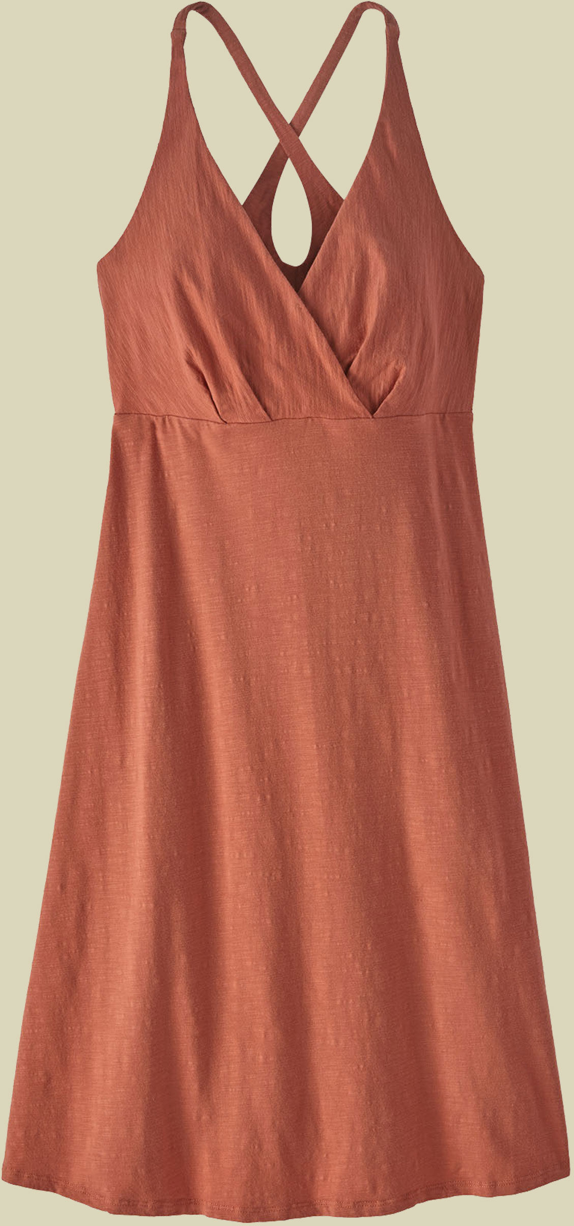 Patagonia Amber Dawn Dress Women gelb L - sienna clay