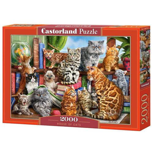 Castorland House of Cats - Puzzle - 2000 Teile