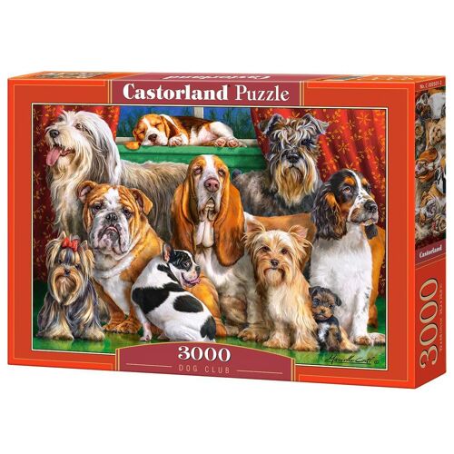 Castorland Dog Club - Puzzle - 3000 Teile