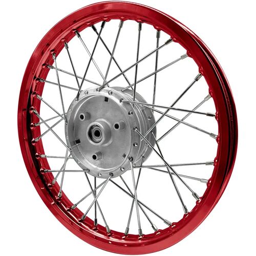 Speichenrad Felge Alu 1,6x16 für Simson S51 S50 S70 Schwalbe KR51 Alufelge Craftride AF15 rot