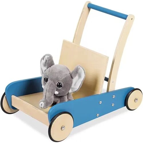 Divit Kinder Lauflernwagen Holz KL2 Lauflernhilfe mit Stauraum