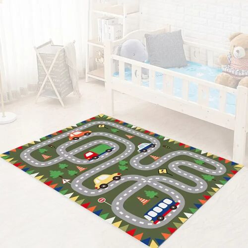 Kinder Teppich Straße Divit XU16 Kinderzimmer Teppich Spielteppich 80 x 120 cm