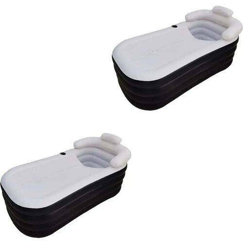 Set 2x Aufblasbare Outdoor Badewanne AB7 Divit tragbare Outdoor Badewanne aufblasbar