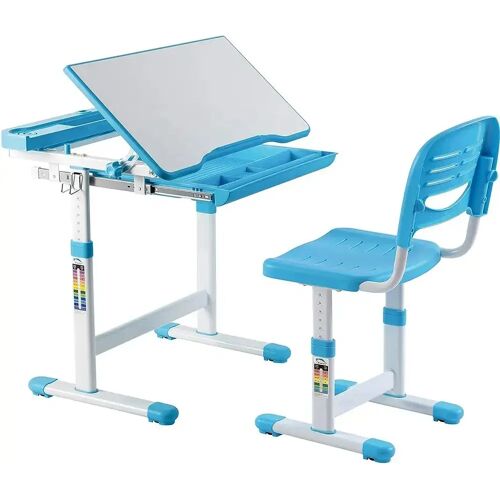 Divit Kinder Schreibtisch KS1 Schreibtisch Set blau