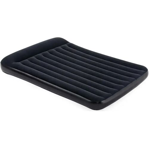 Luftbett selbstaufblasend Divit CF77 Luftmatratze Queen Size 203 x 152 x 30 cm PVC schwarz