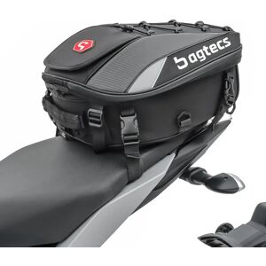 Motorrad Hecktasche Bagtecs X30 Soziustasche erweiterbar 20-30Ltr schwarz