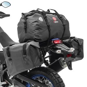 Bagtecs Satteltaschen Set kompatibel mit BMW R 100 R / RS WX60 Hecktasche