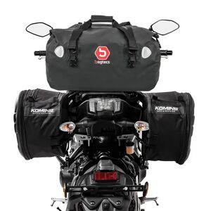 Bagtecs Satteltaschen Set kompatibel mit BMW R 100 GS / PD CX60 Hecktasche