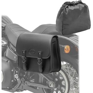 Satteltasche kompatibel mit Triumph Bonneville T100 Seitentasche links Craftride Laredo 20Ltr