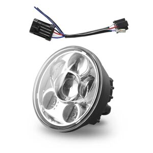 Hauptscheinwerfer LED 5,75 Zoll mit Adapter passend für Harley Davidson Ultra Limited Low 15-19 Craftride chrom