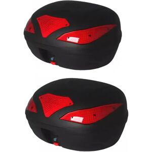 2x Motorrad Topcase Bagtecs TC1 43 Liter Universal Spar-Set