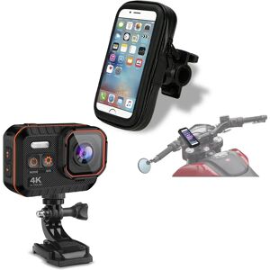 Tourtecs Set: Motorrad Smartphonehalter SH10 bis 6,3