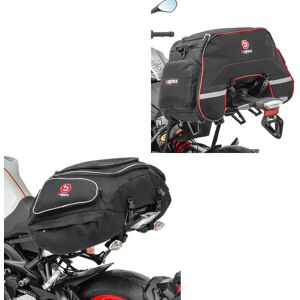 Bagtecs Set: Hecktasche WP62 62 Liter rot + Hecktasche X50