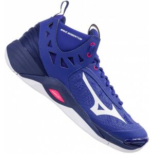 Mizuno Wave Momentum Mid Indoor Unisex Volleyballschuhe V1GA1917-20 50 blau Unisex