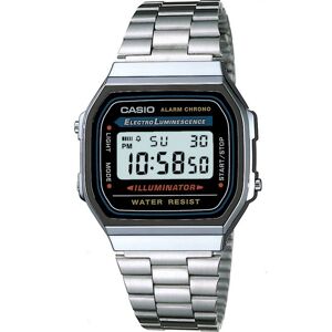 Casio Classic Unisexchronograph in Silber A168WA-1YES