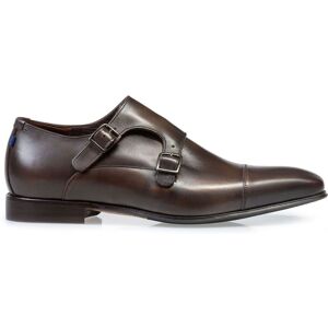 Floris van Bommel Gilli 04.01, Monk, Monkstrap Schuh, Handgefertigt  Dunkelbraun male