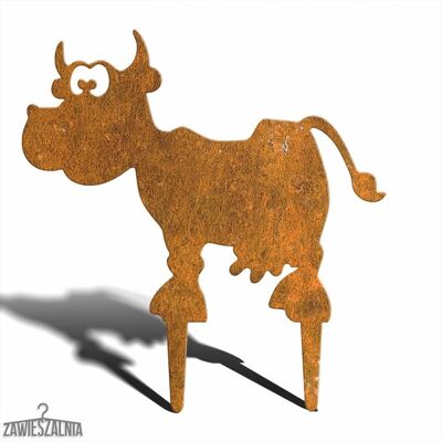 Monster Cable Zawieszalnia – Gartendekoration aus Corten-Stahl Kuh Zosia M 39 cm Monster Cable Zawieszalnia – Gartendekoration aus Corten-Stahl Kuh Zosia M 39 cm