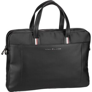 Tommy Hilfiger TH Corporate Computer Bag PSP24  in Schwarz (9 Liter), Aktentasche