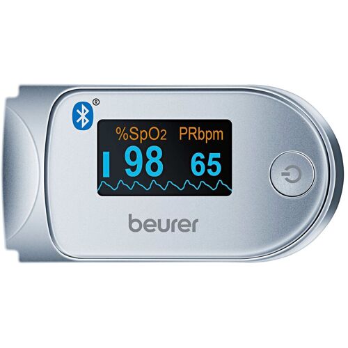 Beurer Pulsoximeter Po 60 Bluetooth silber