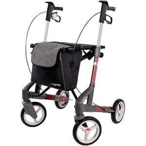 Topro Rollator Troja 5G M, faltbar, höhenverstellbar dunkelrot