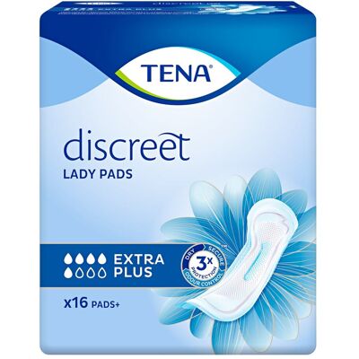 Tena Lady Extra Plus Diskrete Inkontinenzeinlage Tena Lady Extra Plus Diskrete Inkontinenzeinlage