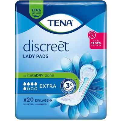 Tena Einlagen Lady Pads discreet weiss Tena Einlagen Lady Pads discreet weiss