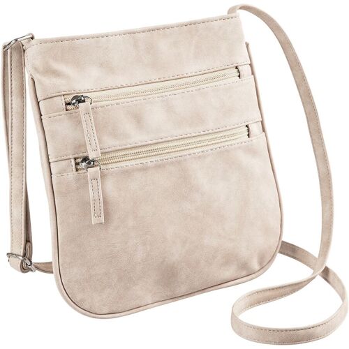 wedolina Umhängetasche "Ella" grau