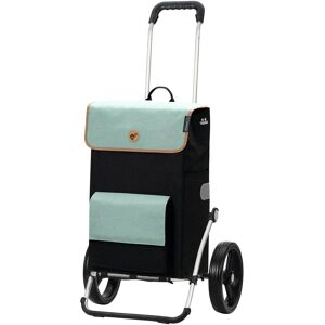 ANDERSEN Einkaufstrolley Royal Shopper Solva hellgruen schwarz ANDERSEN Einkaufstrolley Royal Shopper Solva hellgruen schwarz