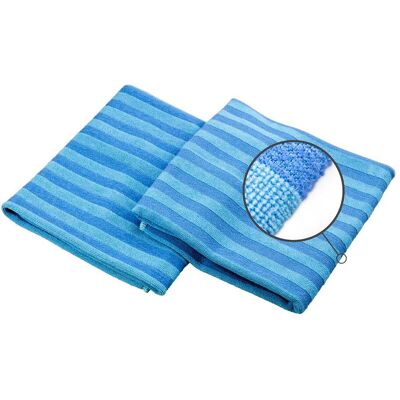Bümag Bodentücher "Mikroborsten", 2 Stück blau Bümag Bodentücher "Mikroborsten", 2 Stück blau